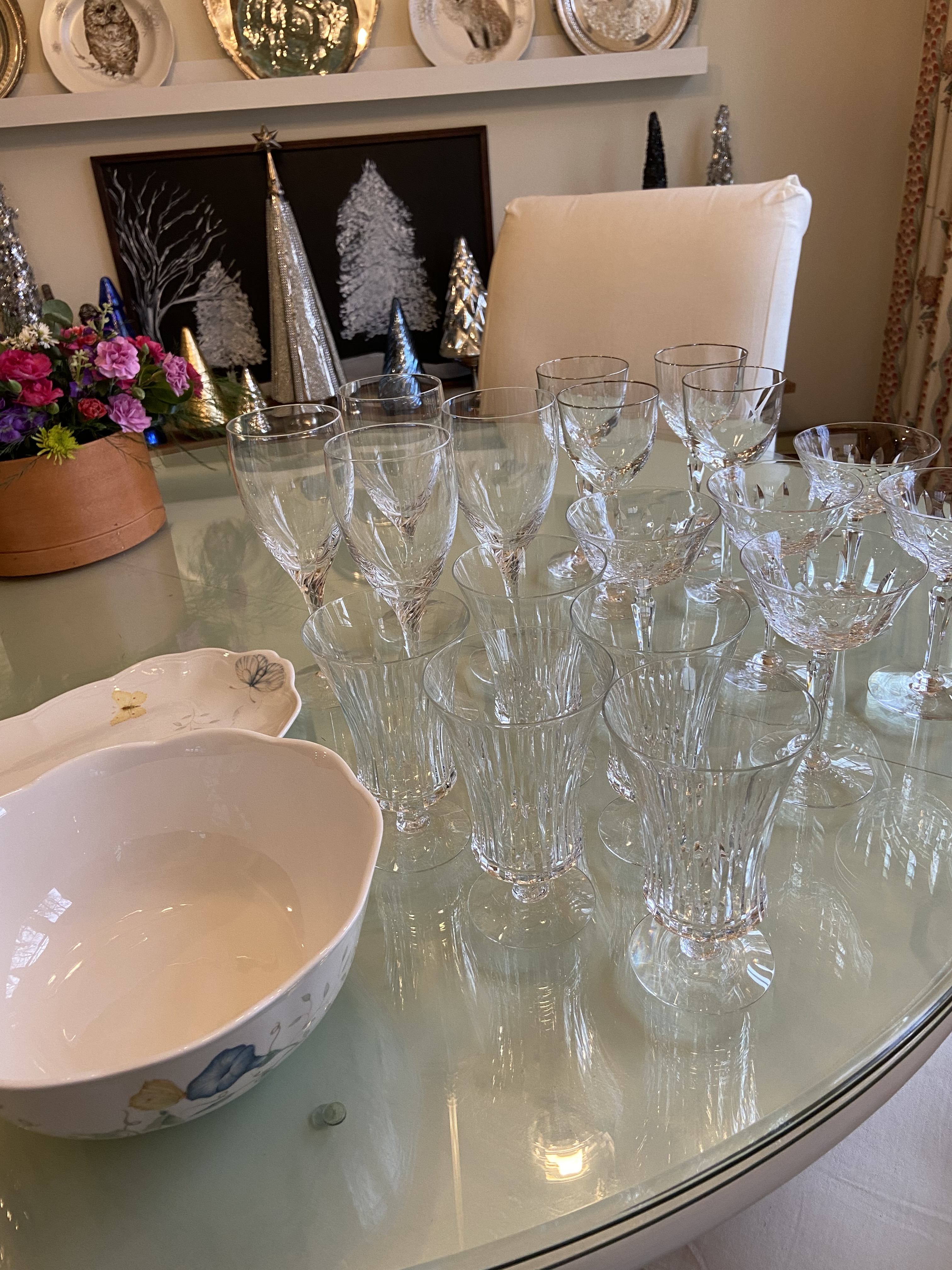 Thrifting Crystal and a Little Bit of China