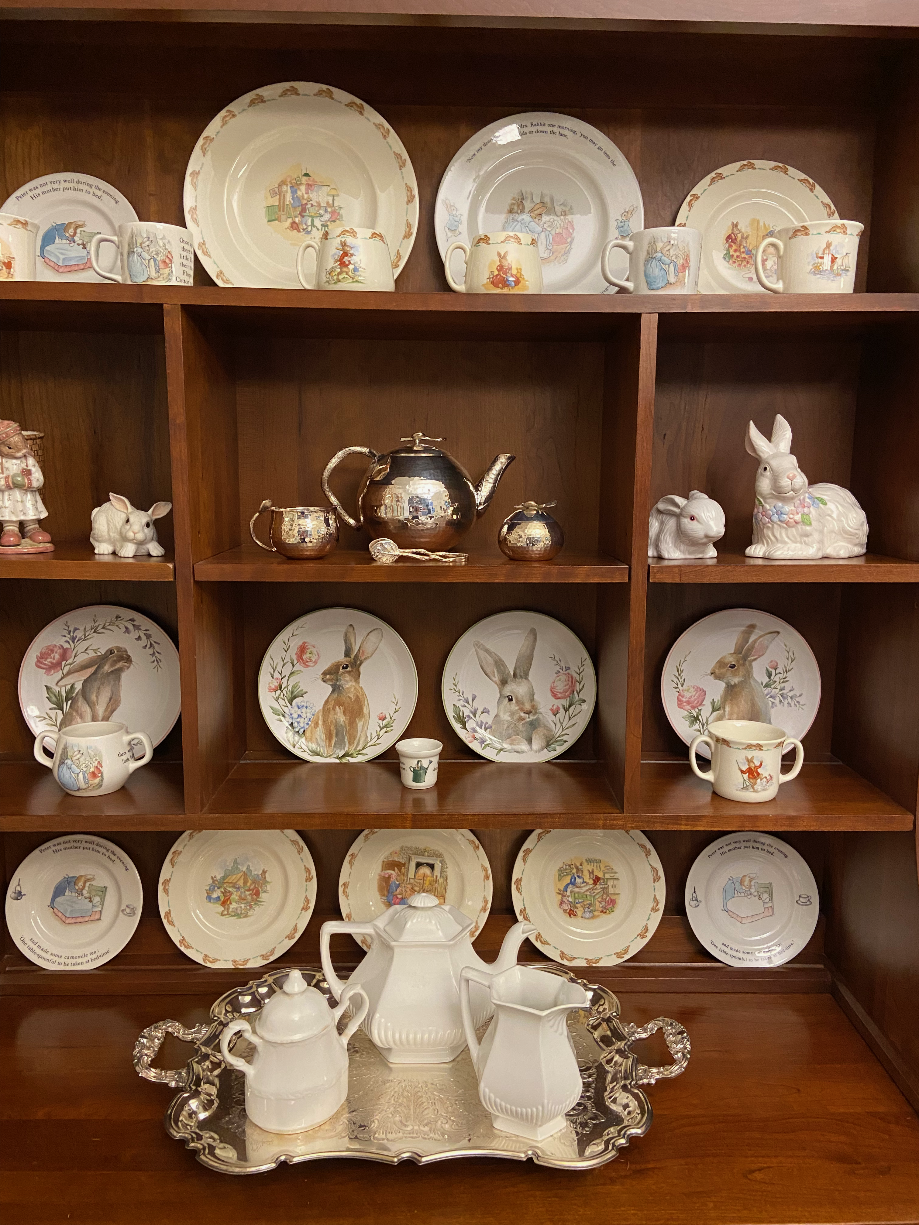 The Bunny Cupboard Display