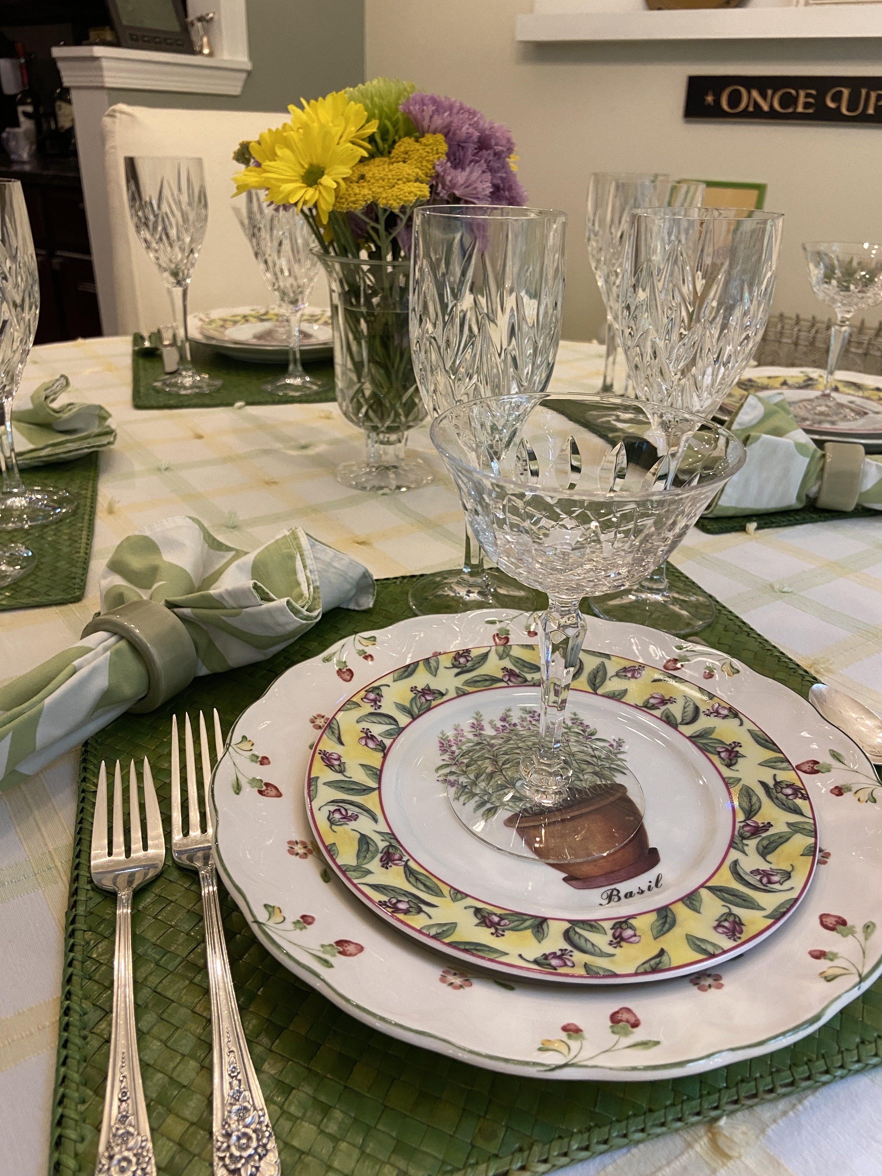 Early Summer Tablescape