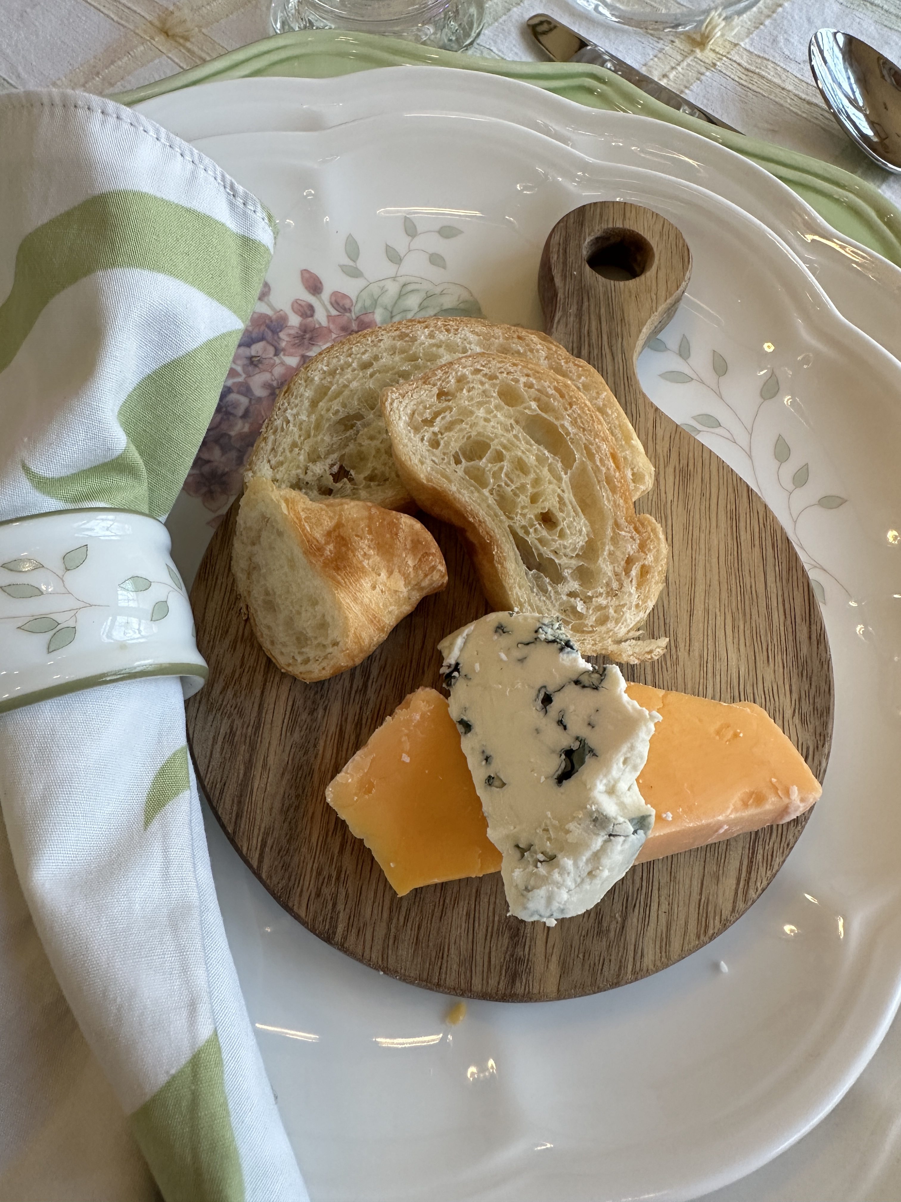 Spring Thrifted Table Setting