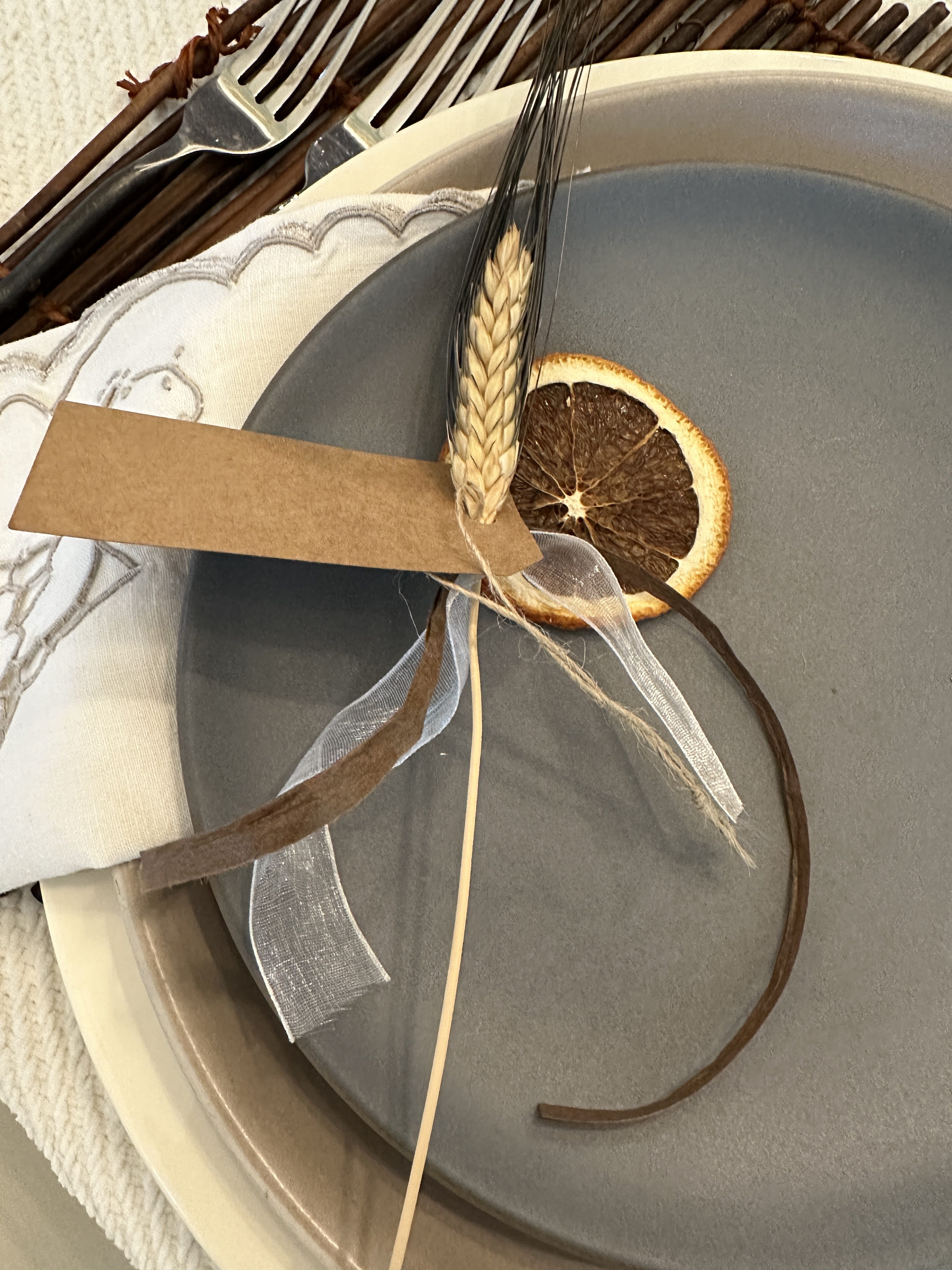 Summer to Fall Transitional Tablescape