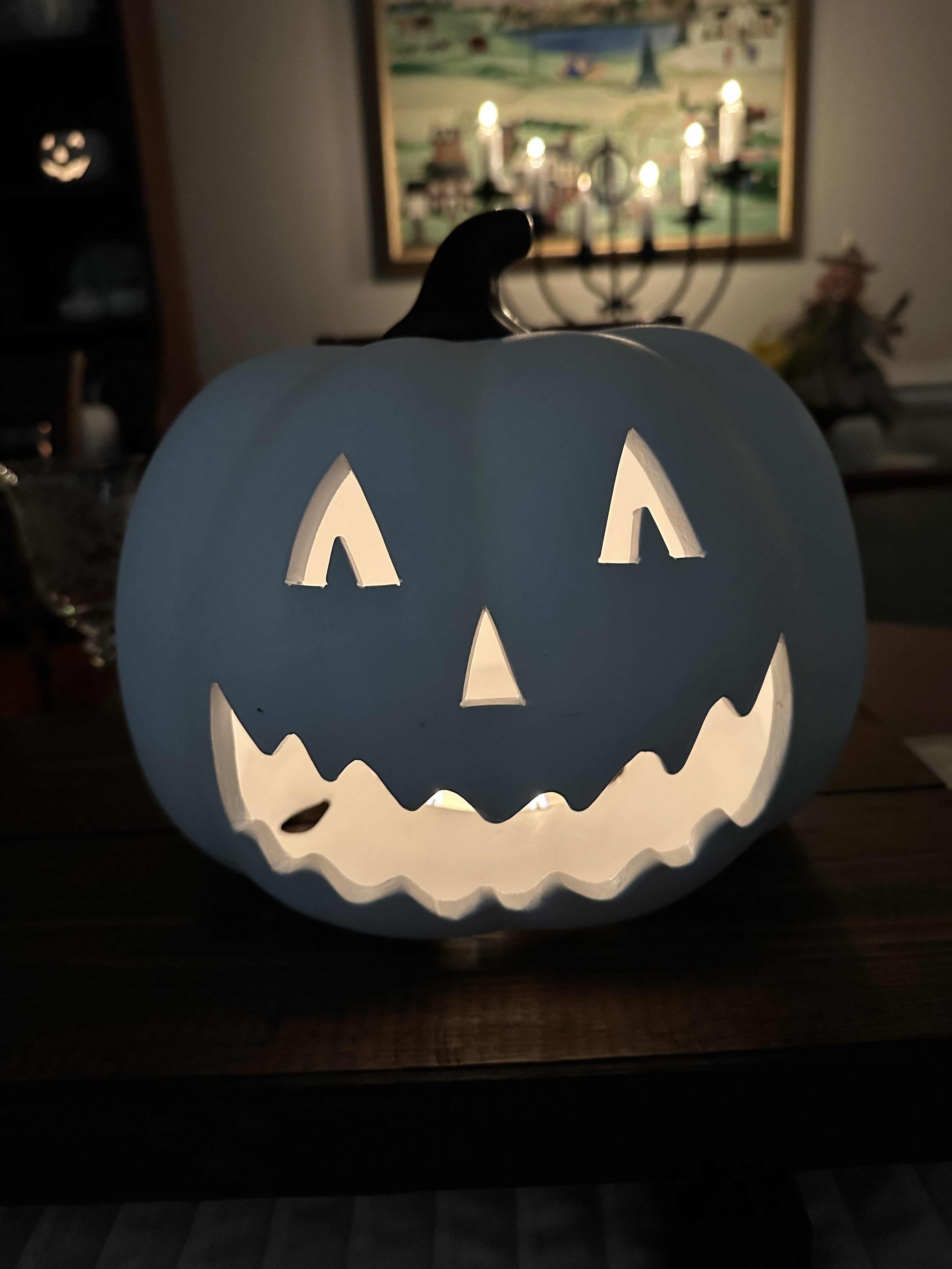 Dinner with Ghoulish Gourds