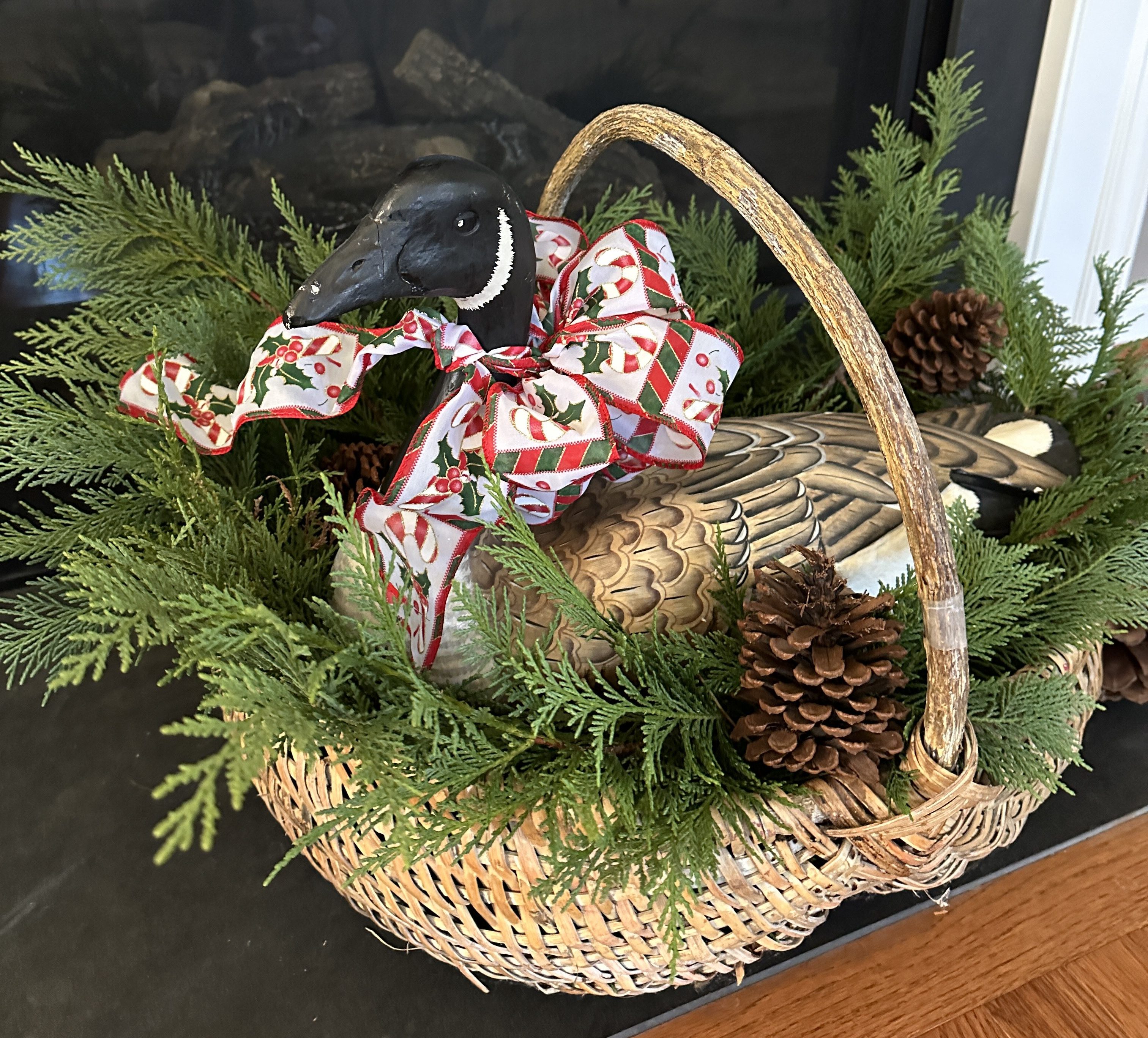 Christmas Signs and a Goose