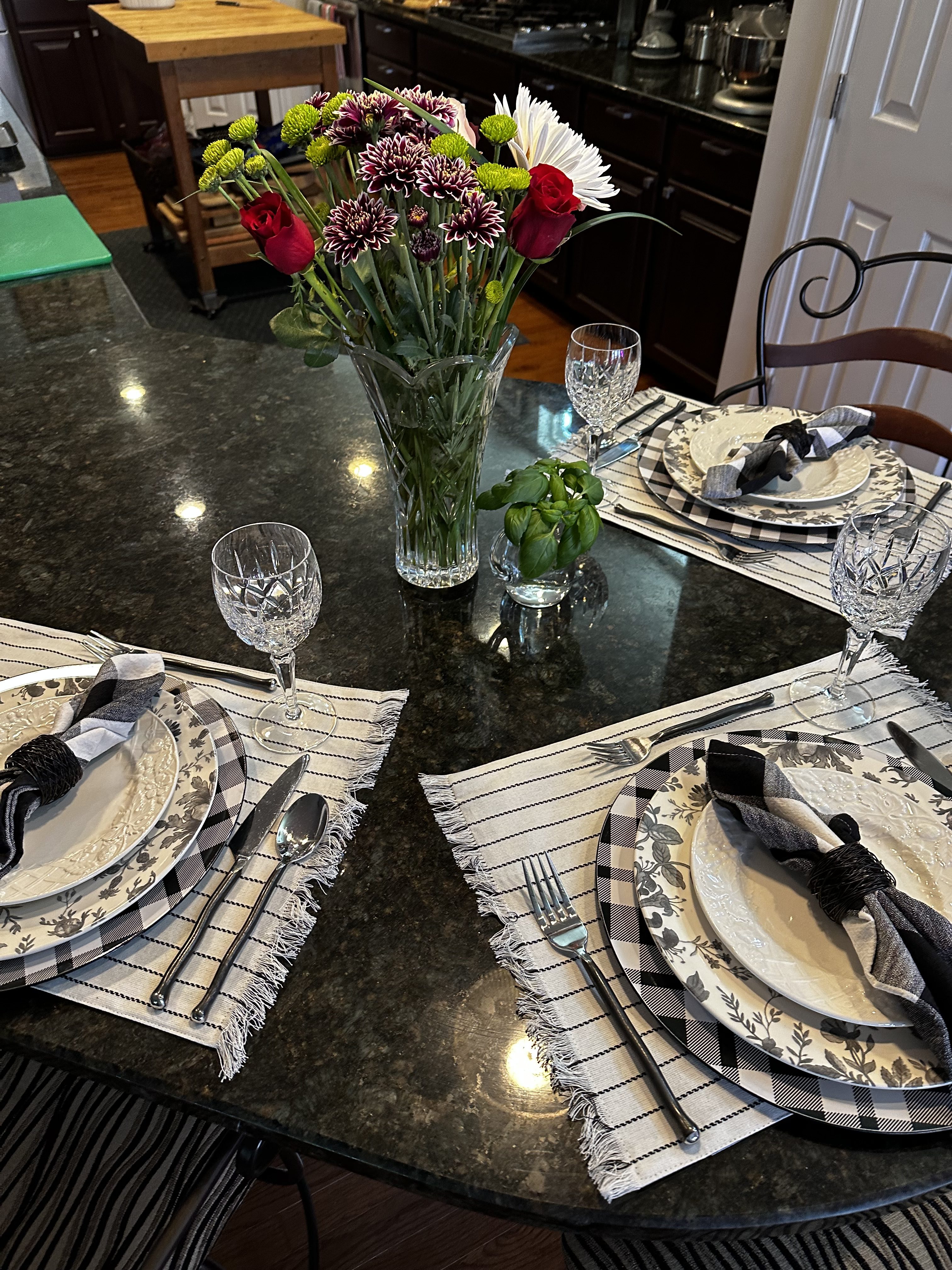 Weekday Dinner Setting