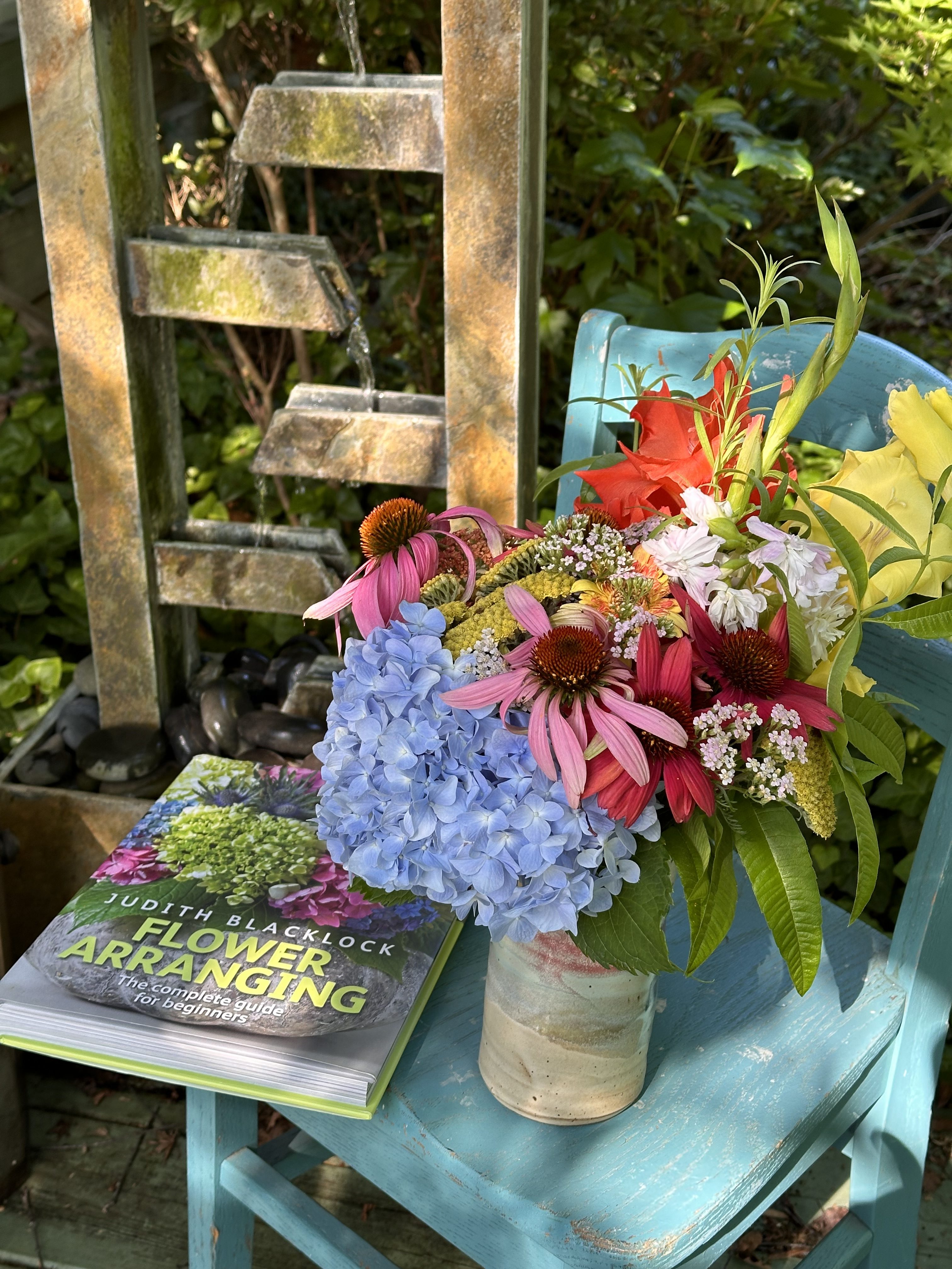 A Little Thrifted Garden Magic