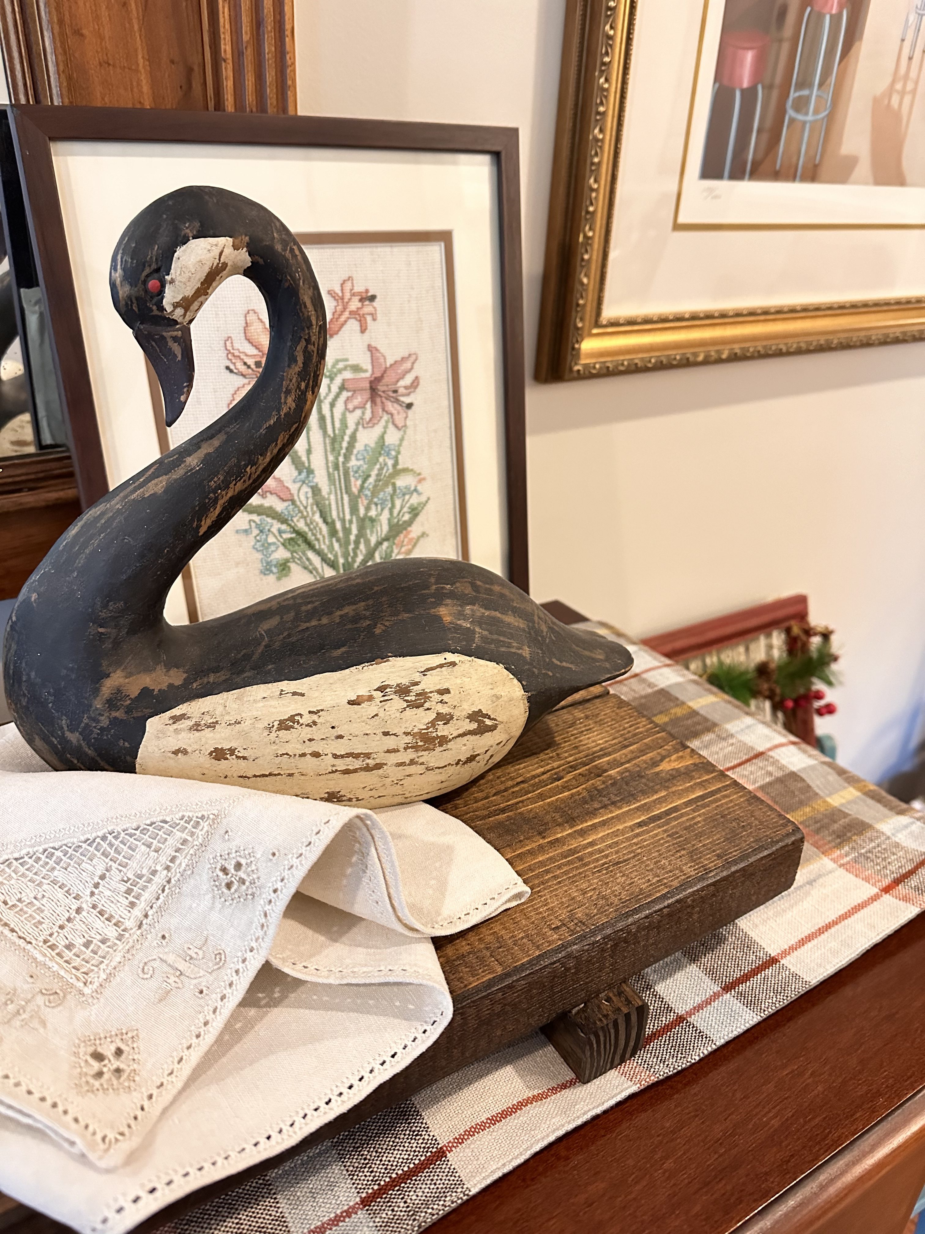 Leaning Towards Fall in the Entranceway