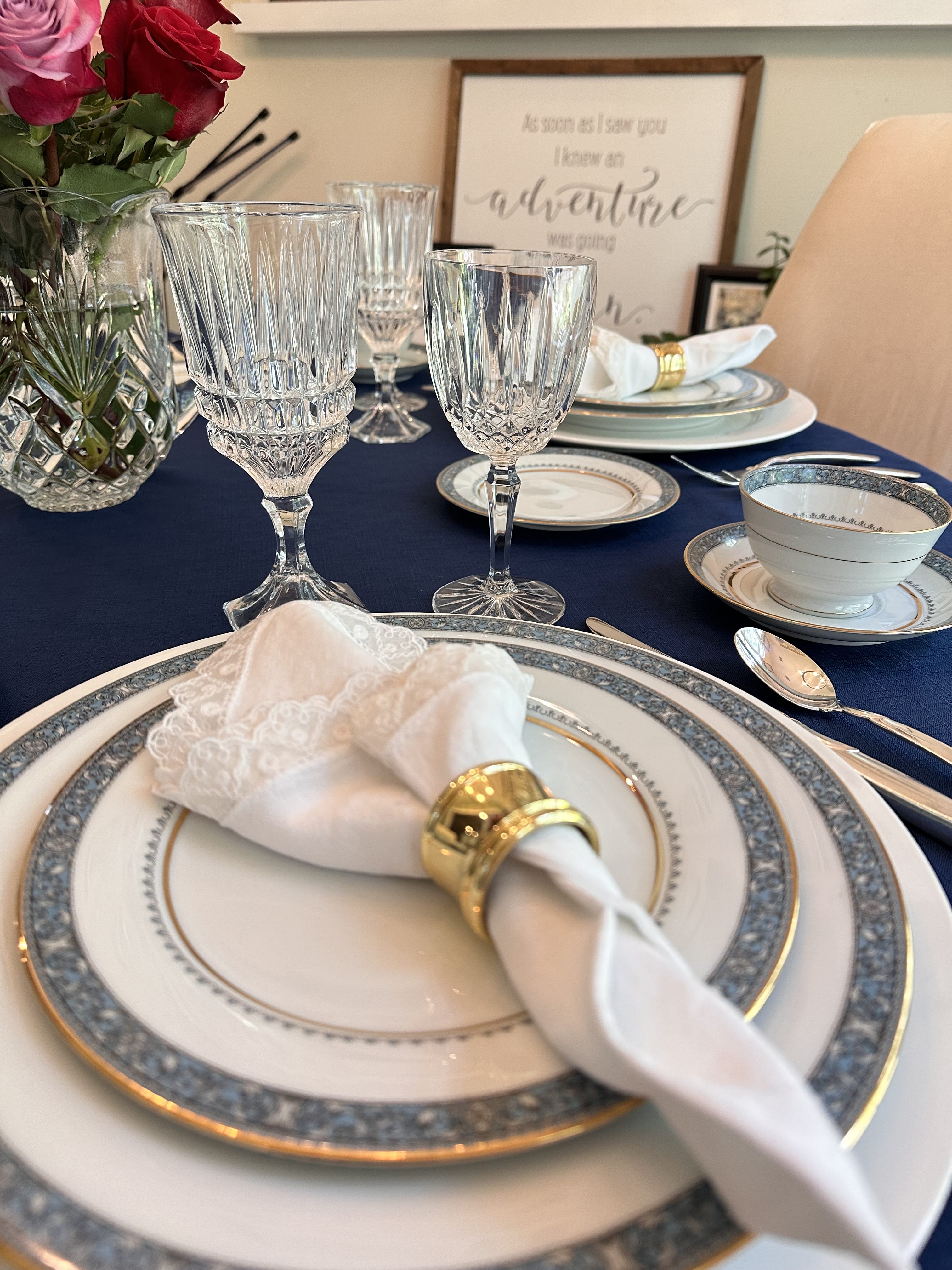 Forgotten Thrifted Tablescape