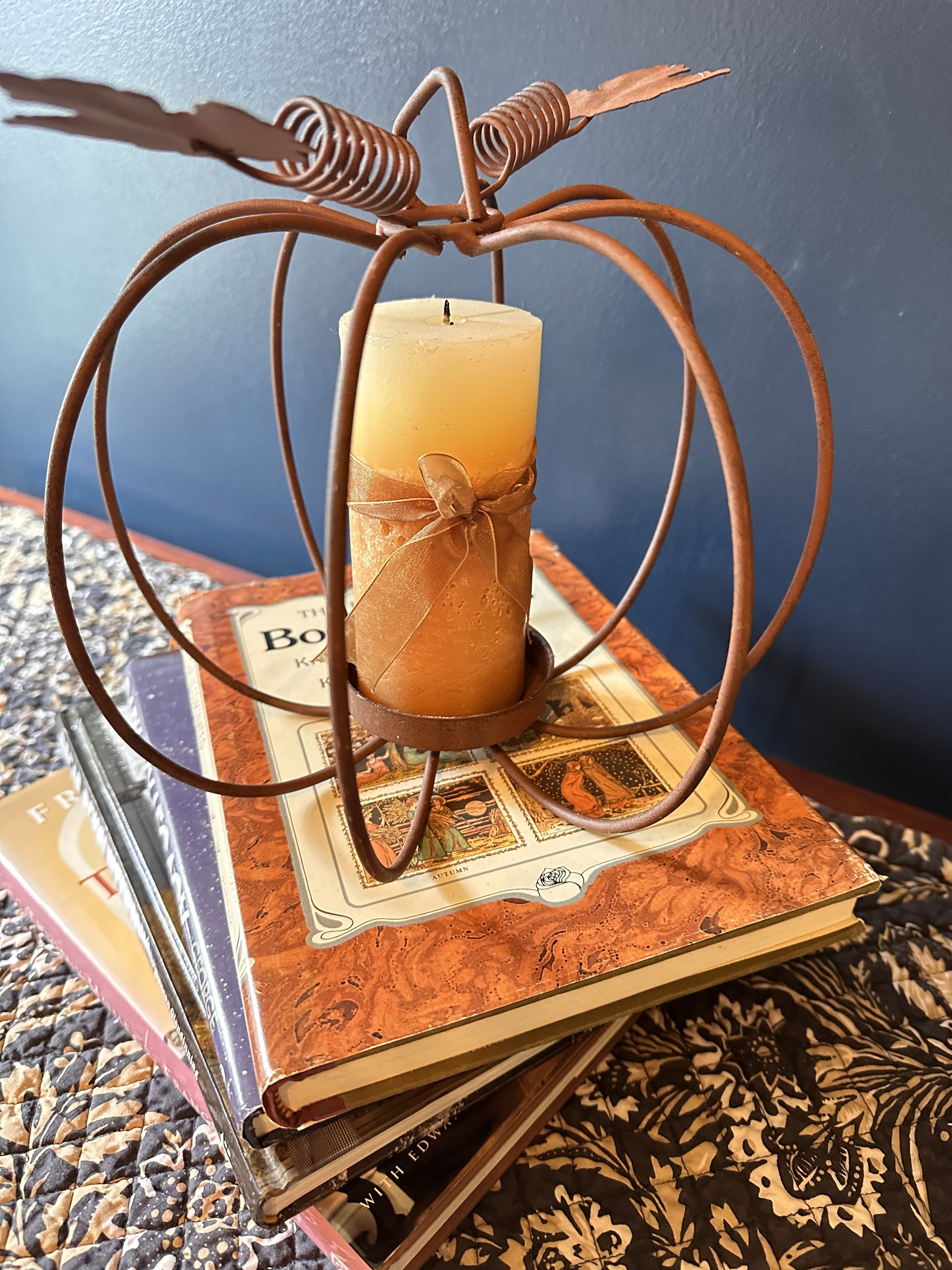 Almost Fall in the Library