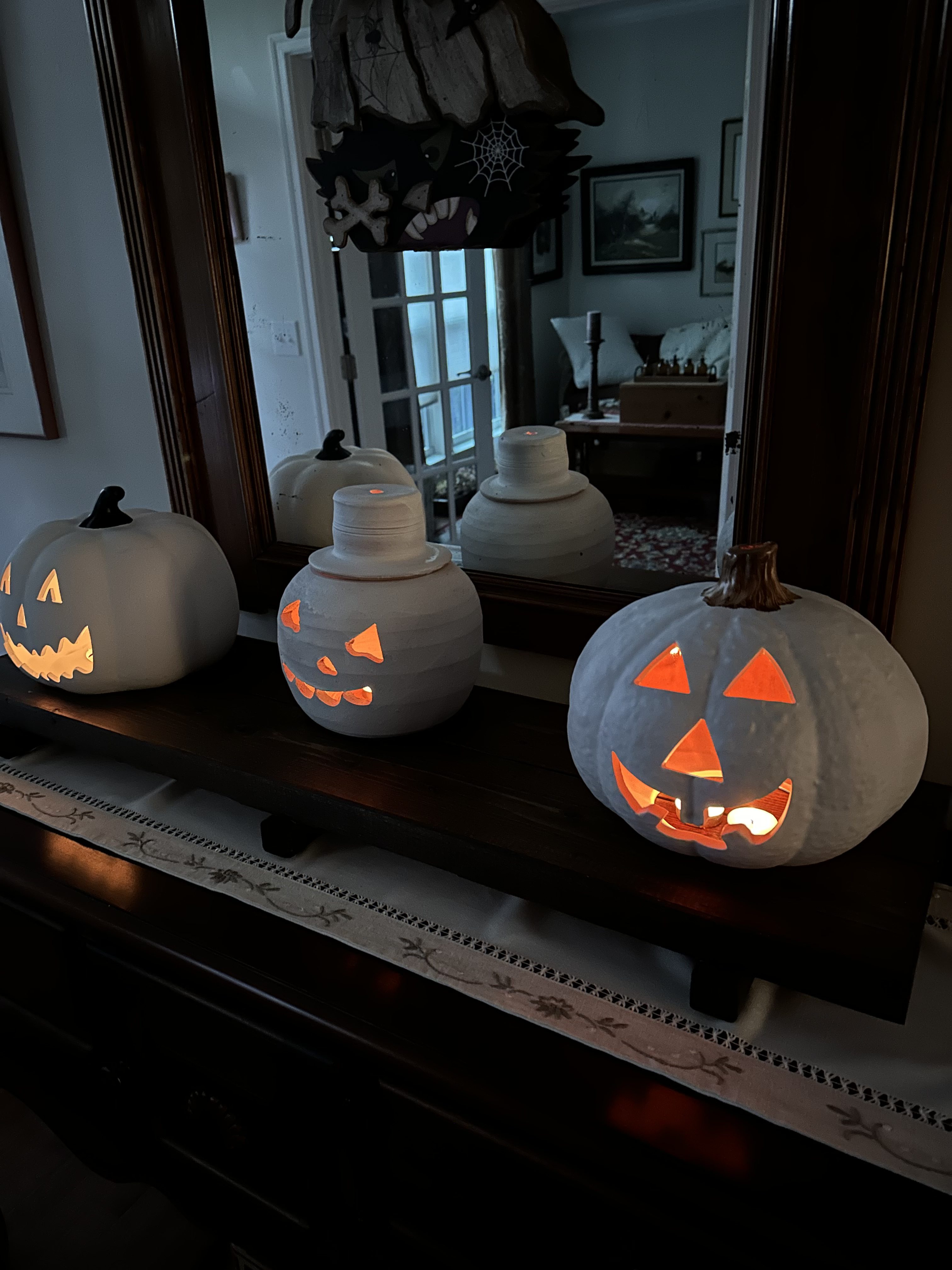 Four Step Halloween Entranceway