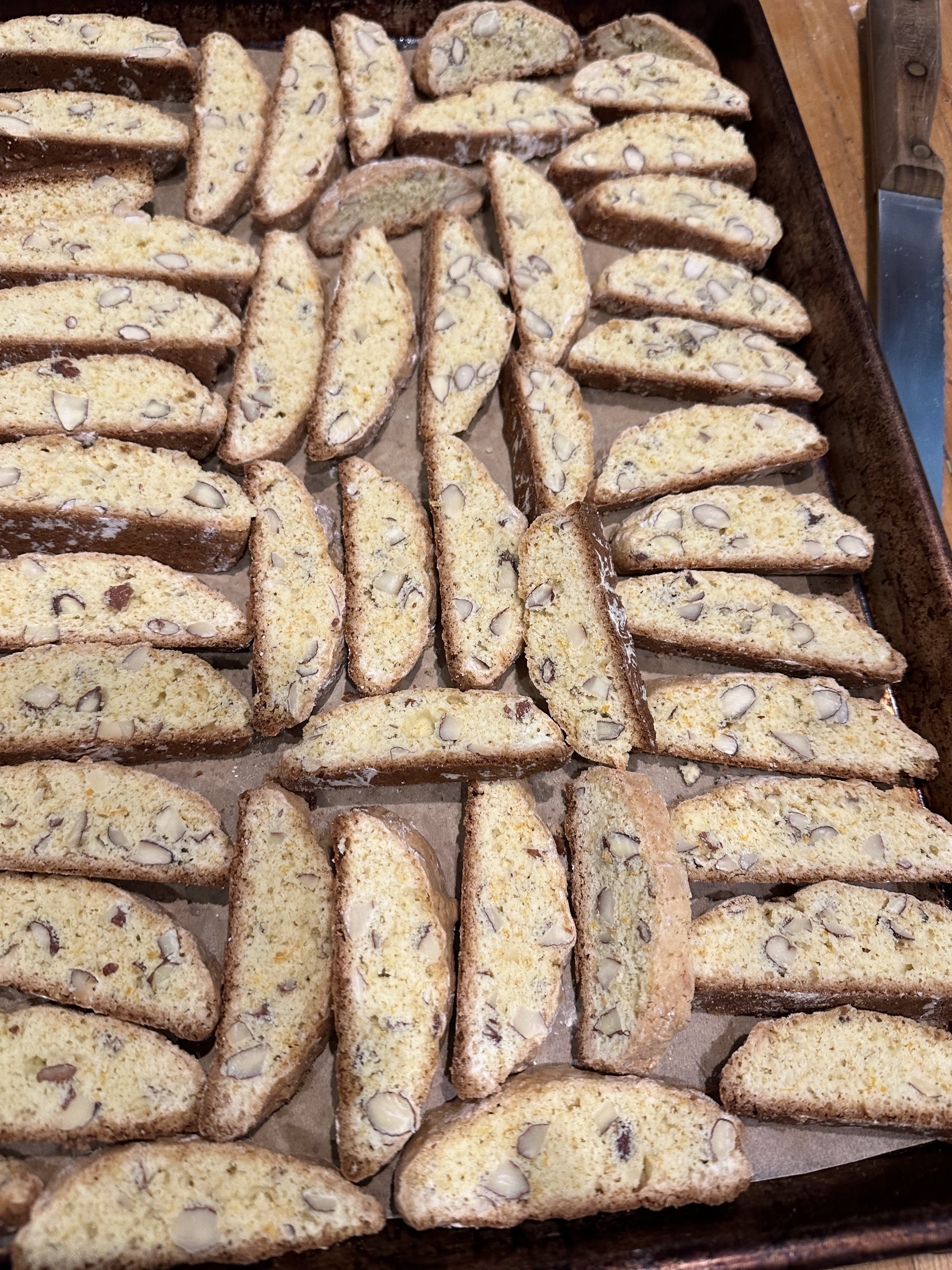 Orange Almond Biscotti