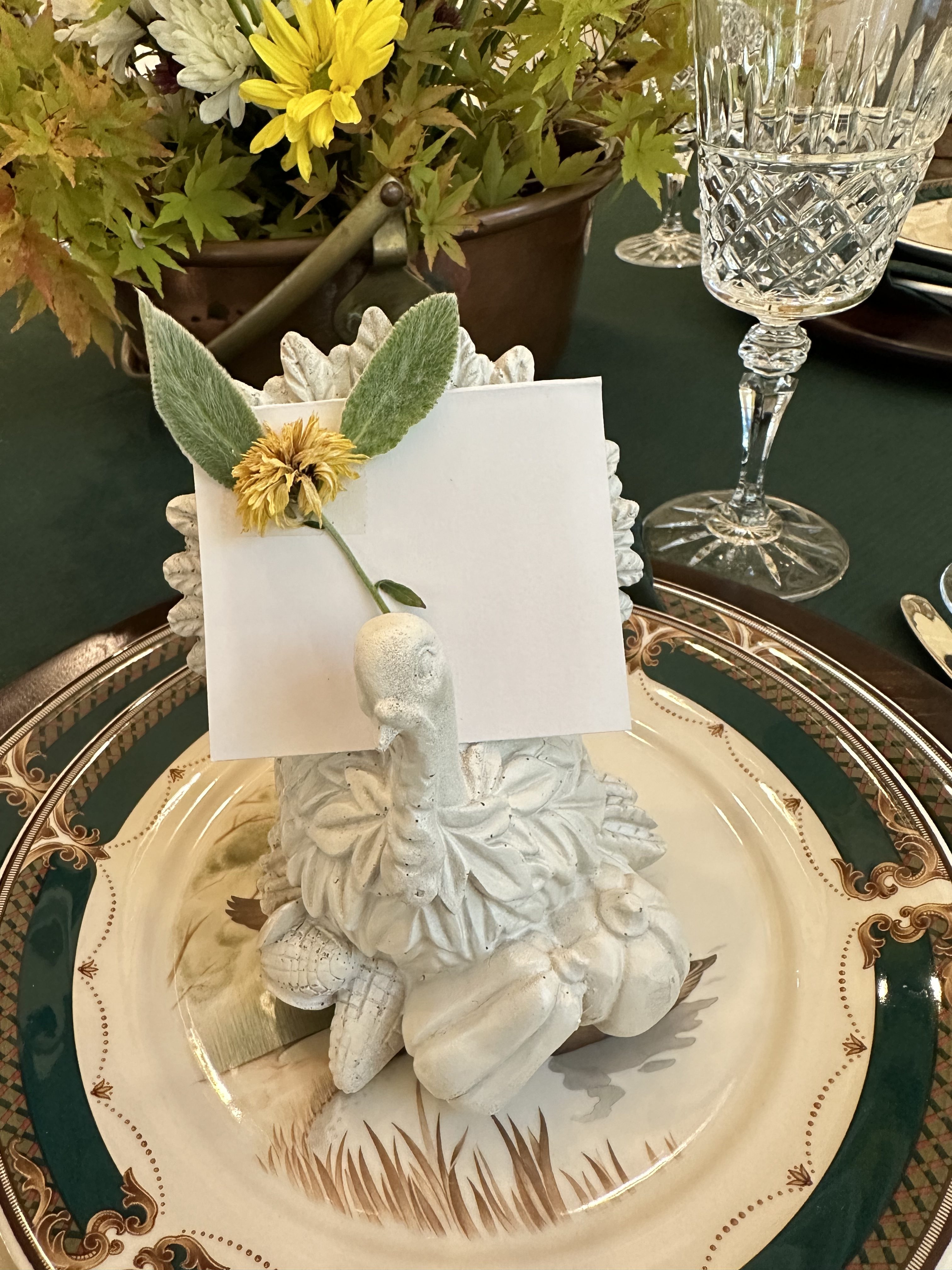 A Thrifty Thanksgiving Table