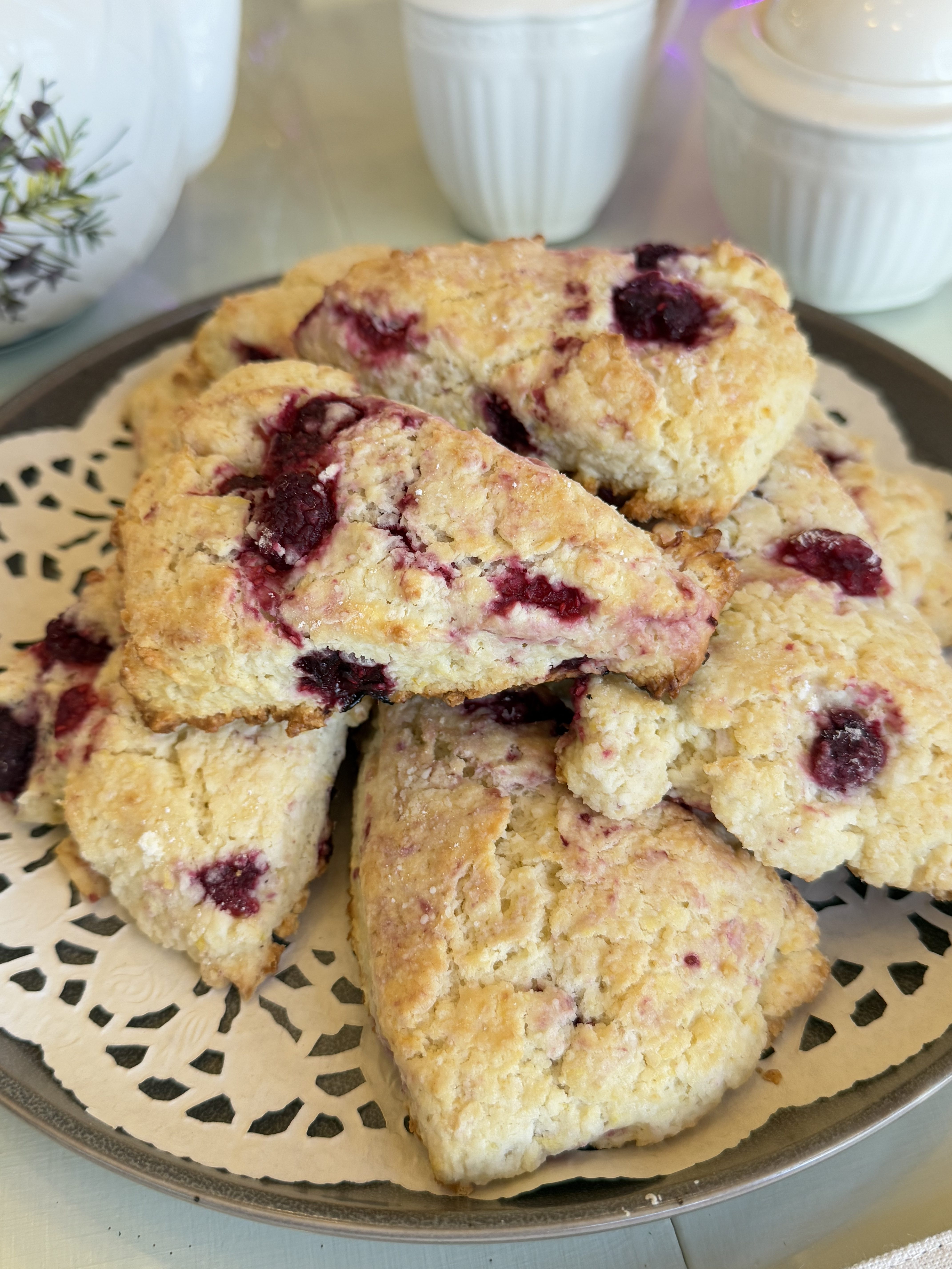Enjoying Tea and Scones:  Cozy Winter Moments