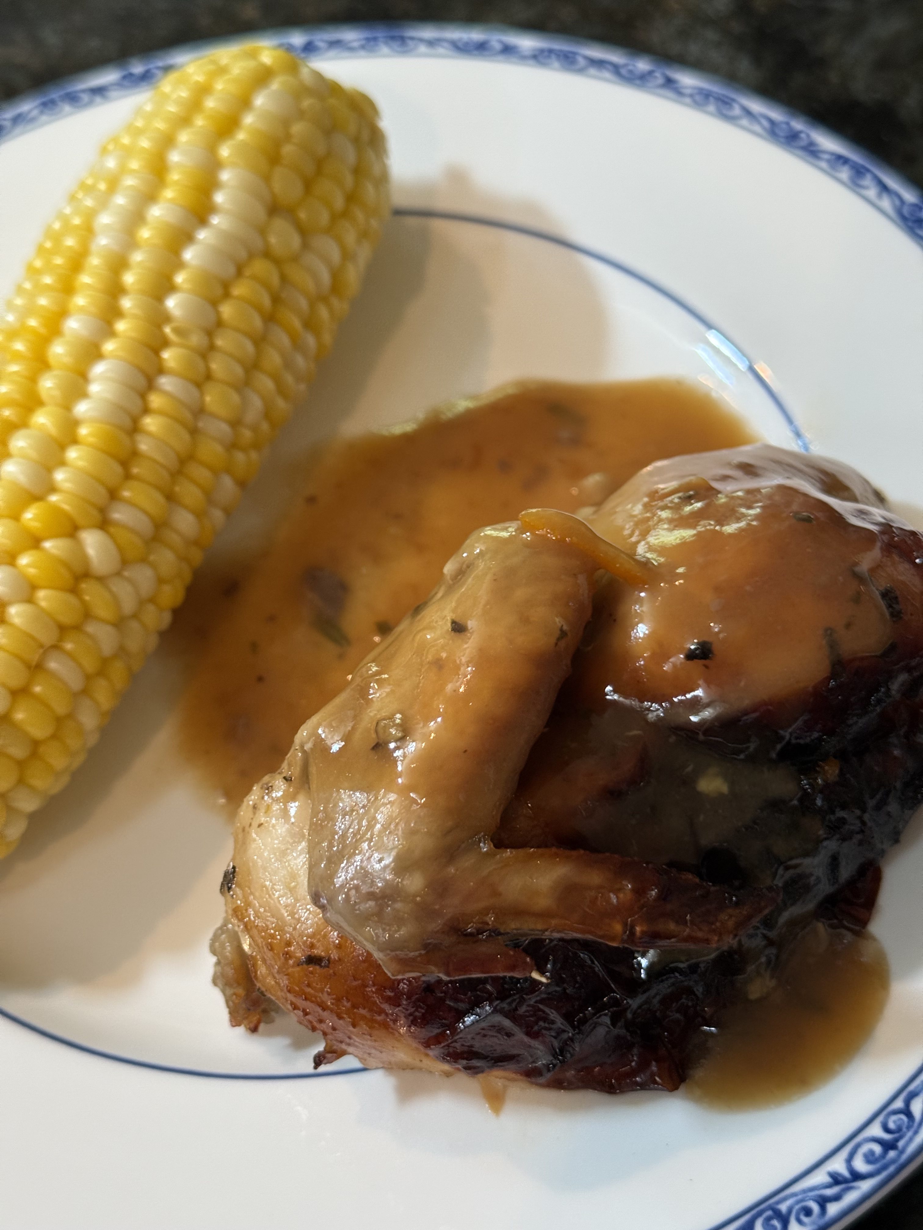 Citrusy Orange Marmalade Cornish Hens Recipe