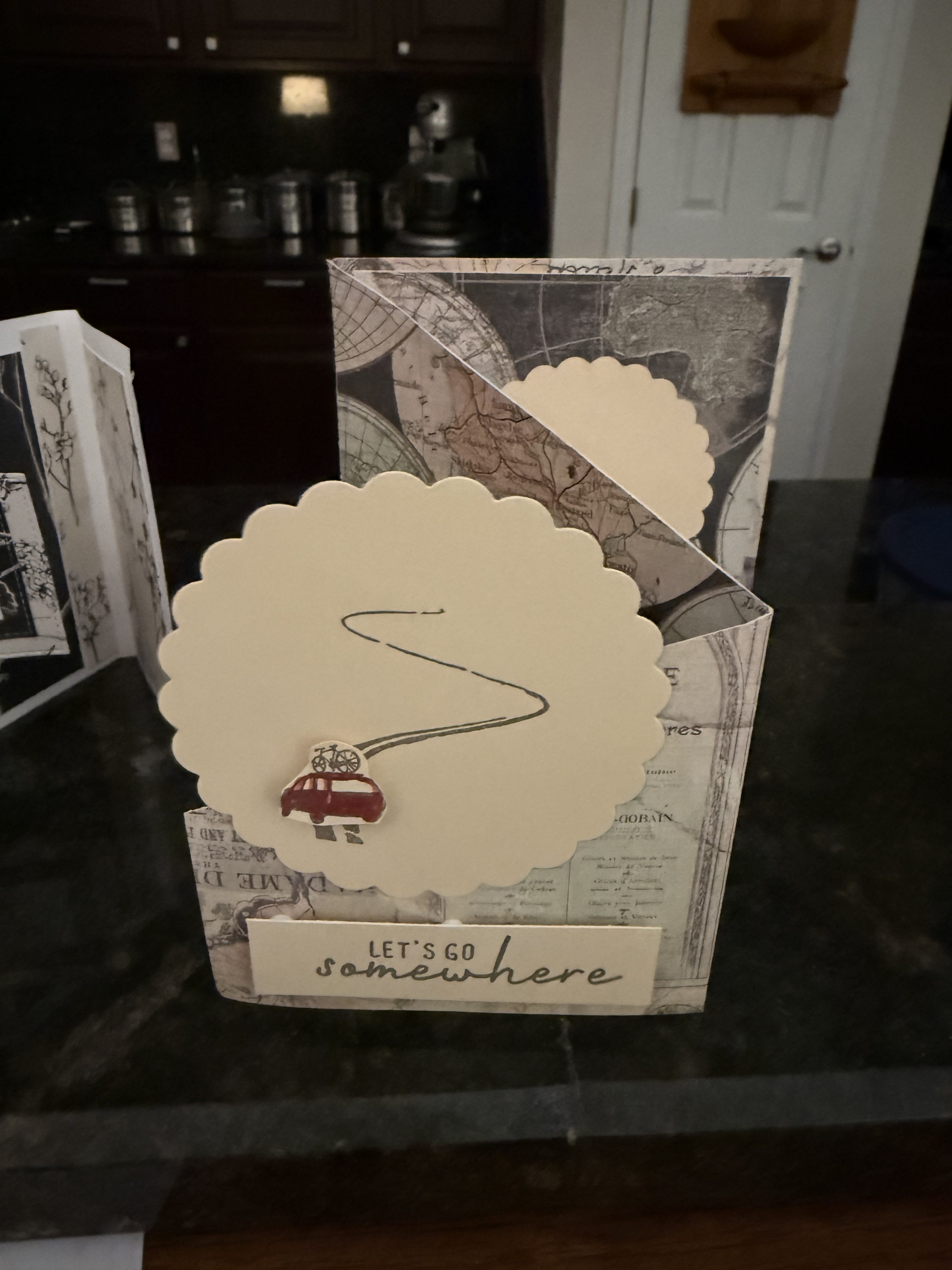 Thrift Store Crafting: Handmade Card Designs